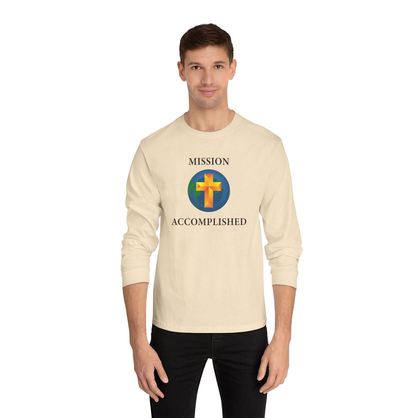 Mission Accomplished Unisex Long Sleeve T-Shirt