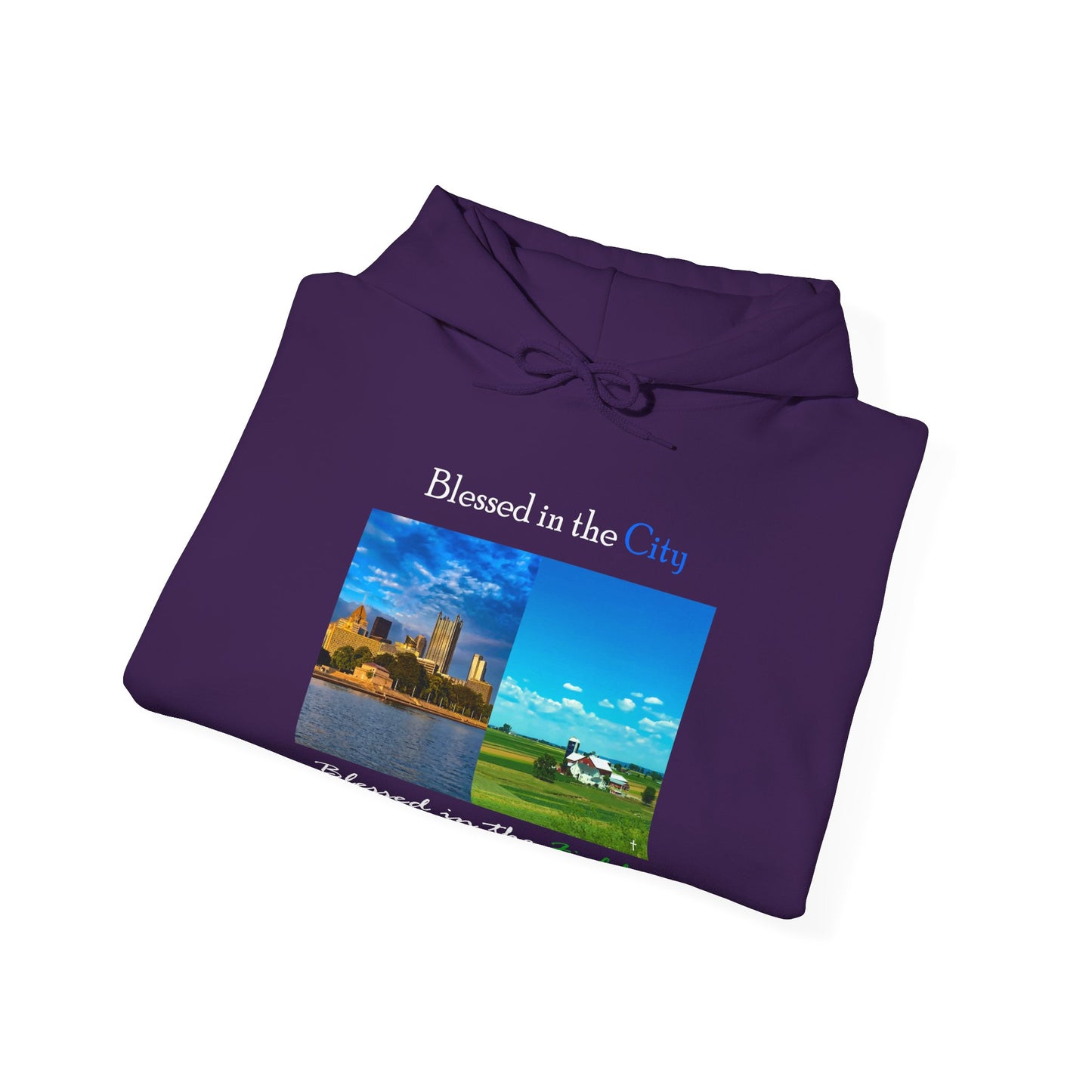Blessed In The City Unisex Hooded Sweatshirt
