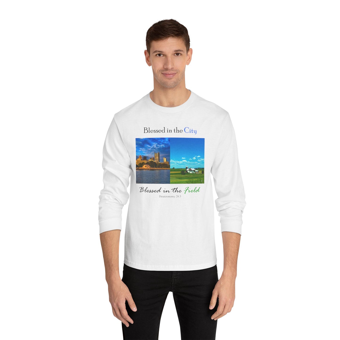 Blessed In The City Unisex Long Sleeve T-Shirt