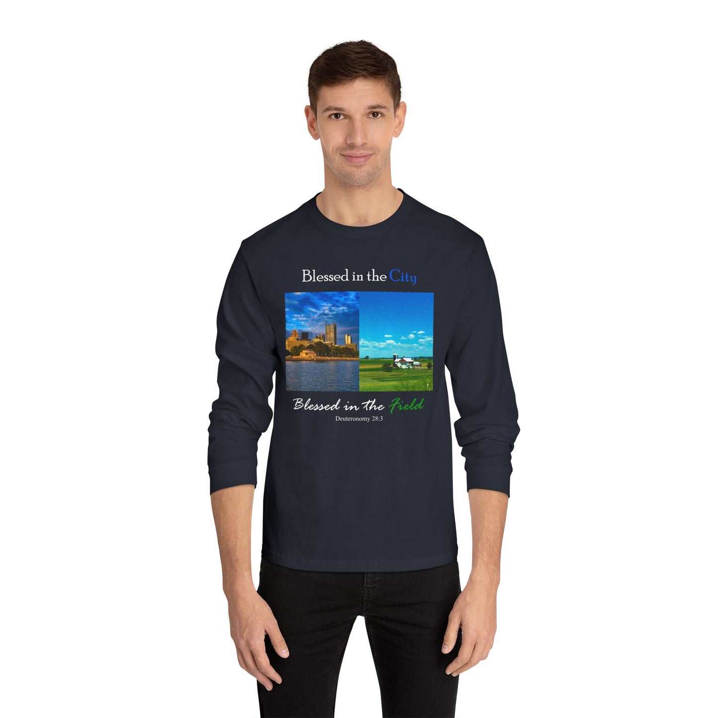 Blessed In The City Unisex Long Sleeve T-Shirt