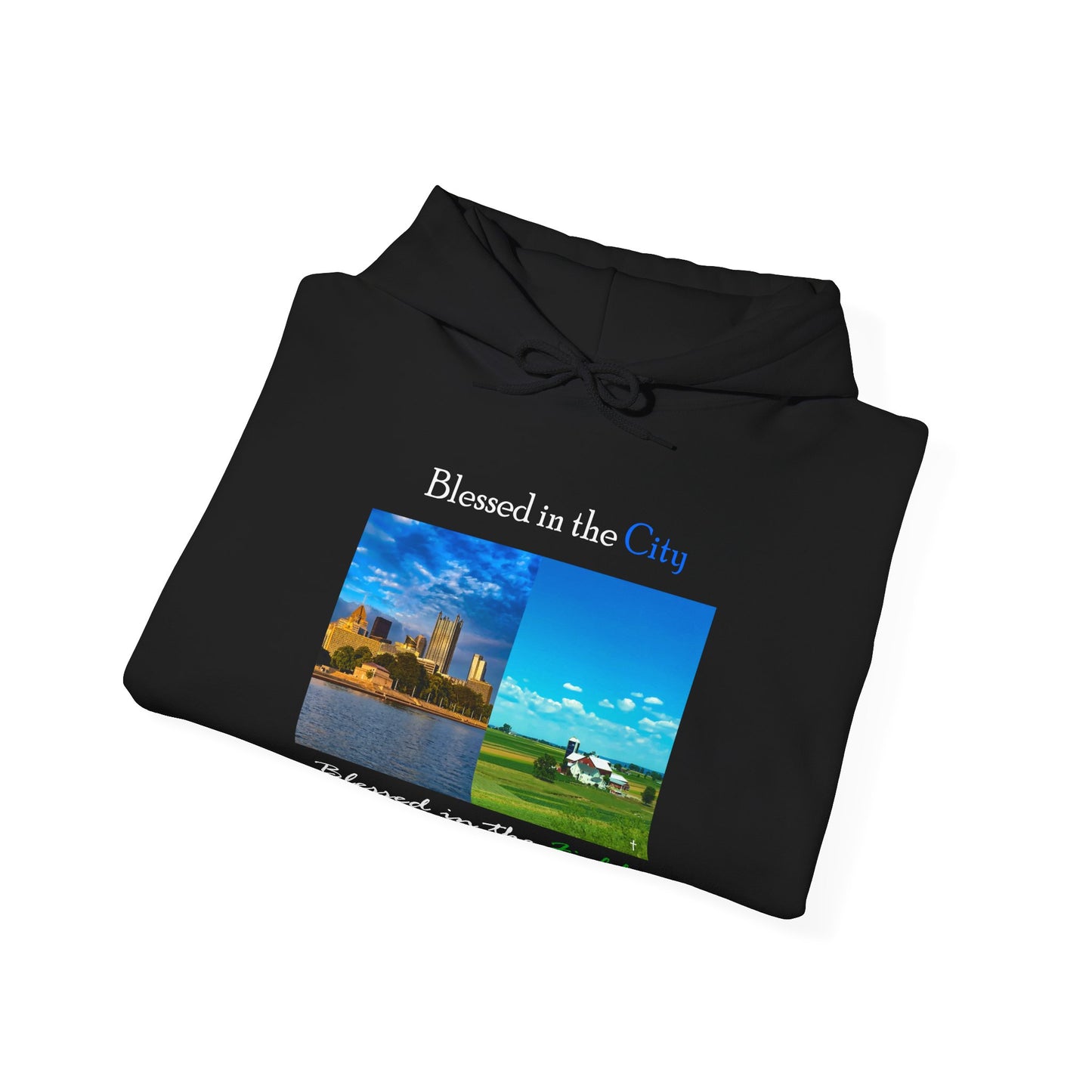 Blessed In The City Unisex Hooded Sweatshirt