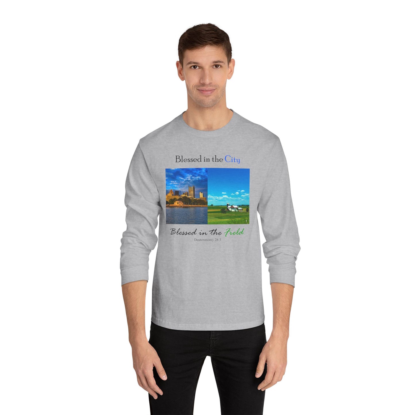 Blessed In The City Unisex Long Sleeve T-Shirt