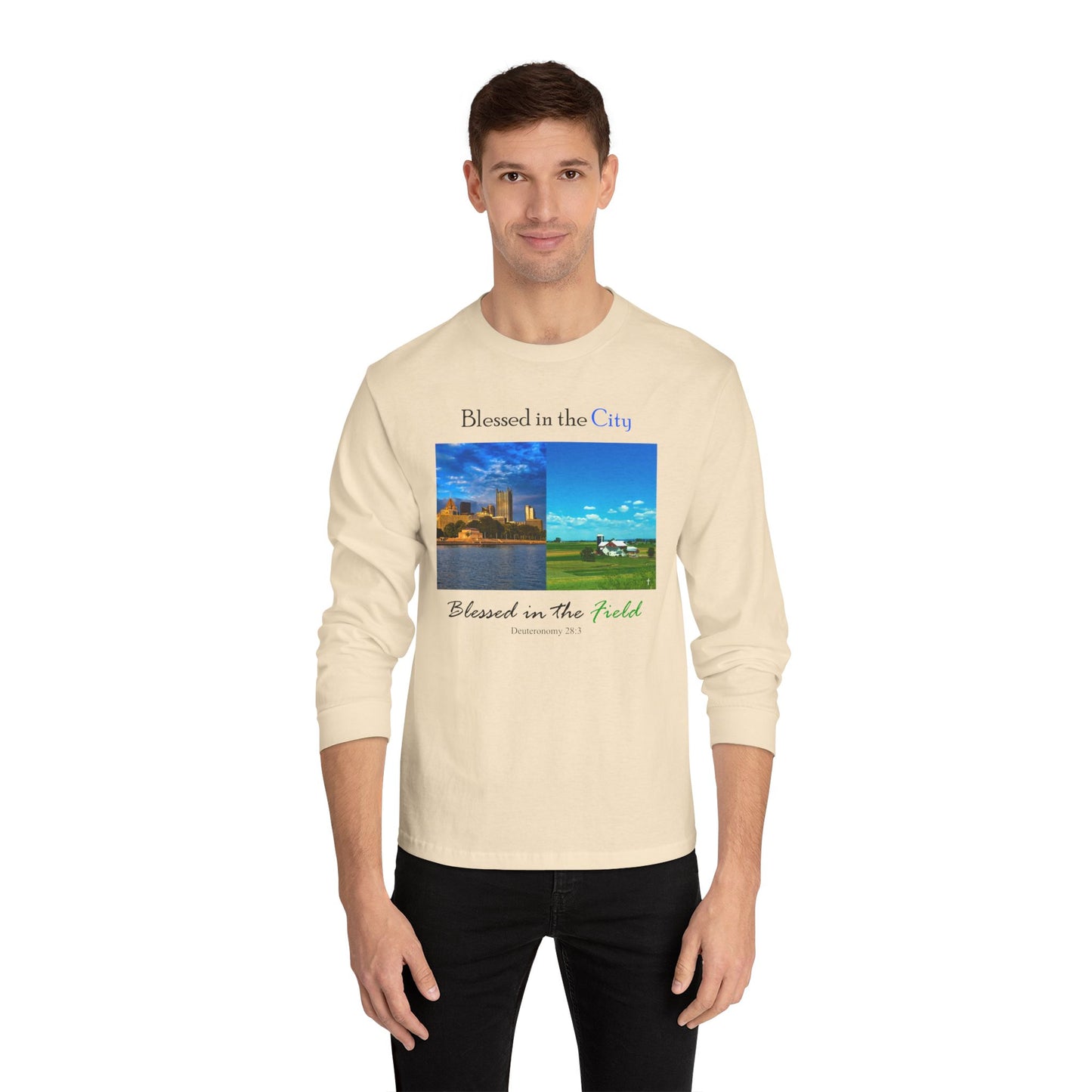 Blessed In The City Unisex Long Sleeve T-Shirt