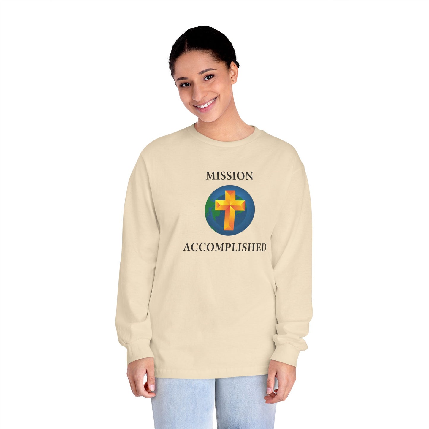 Mission Accomplished Unisex Long Sleeve T-Shirt