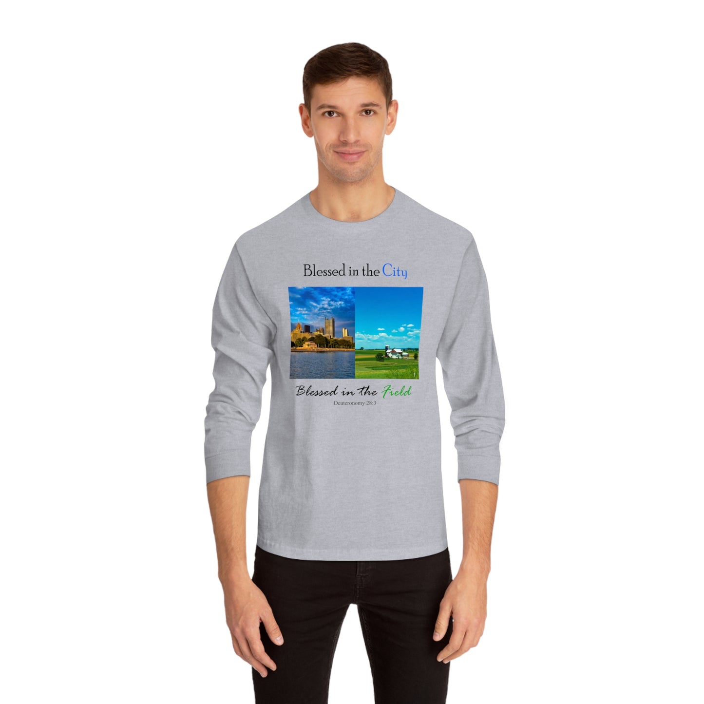 Blessed In The City Unisex Long Sleeve T-Shirt