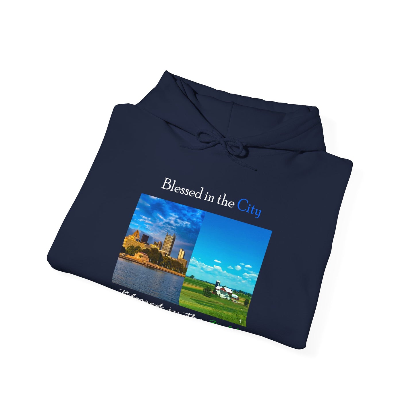 Blessed In The City Unisex Hooded Sweatshirt