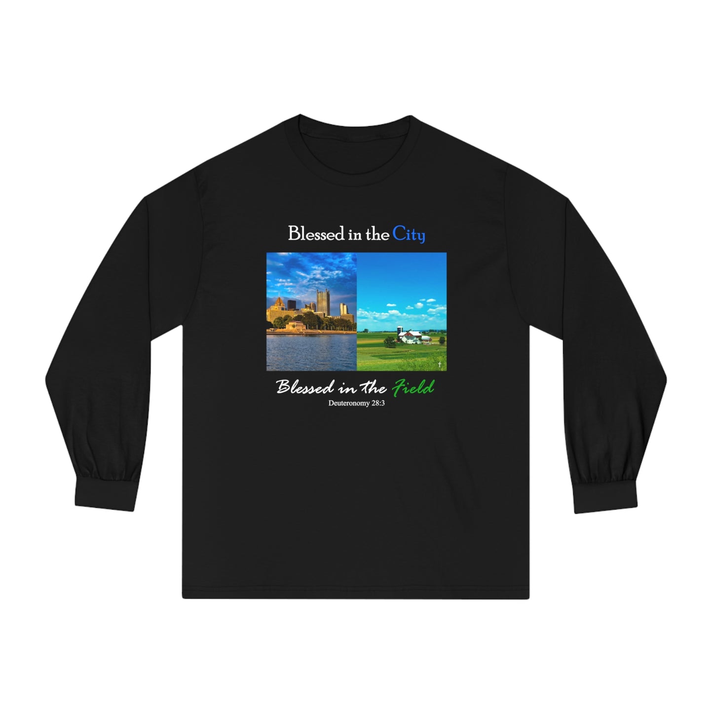 Blessed In The City Unisex Long Sleeve T-Shirt