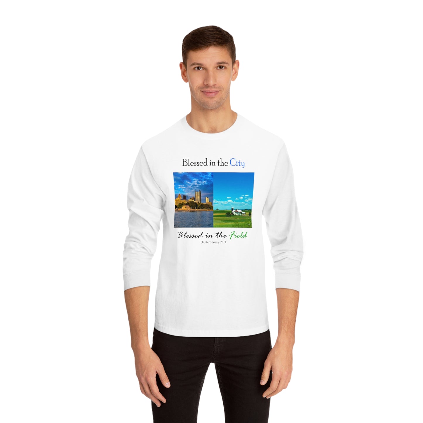 Blessed In The City Unisex Long Sleeve T-Shirt