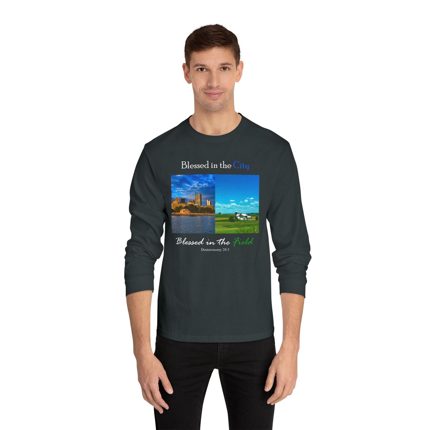 Blessed In The City Unisex Long Sleeve T-Shirt