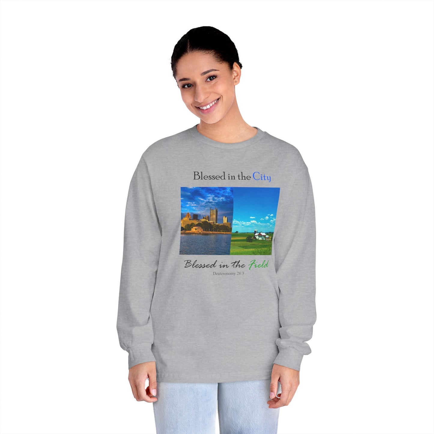 Blessed In The City Unisex Long Sleeve T-Shirt