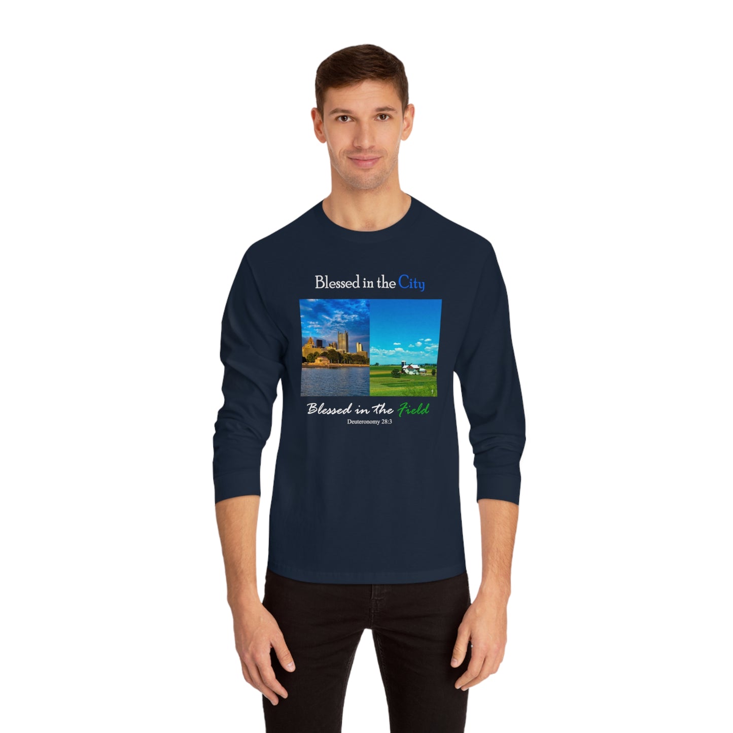 Blessed In The City Unisex Long Sleeve T-Shirt