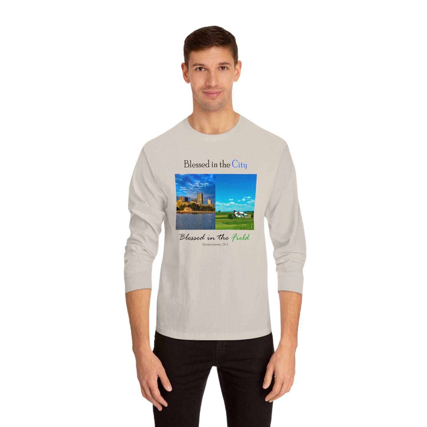 Blessed In The City Unisex Long Sleeve T-Shirt